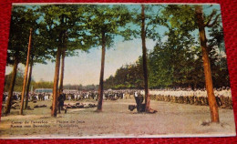 LEOPOLDSBURG - Lot De 4 Cartes : Camp De Beverloo : Logement Troupes, Baraques , Plaine De Jeux, Monument Des Mexicains - Leopoldsburg (Beverloo Camp)