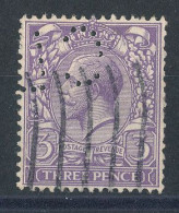 GB N°144 Perforé C.L - Perfin