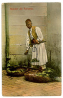 RO 06 - 3475 ETHNIC, Vegetable Seller, Romania - Old Postcard - Used - 1908 - Rumänien