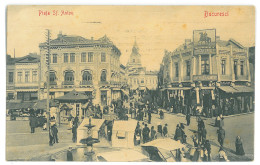 RO 06 - 16258 BUCURESTI, Market, Romania - Old Postcard - Used - 1907 - Roemenië