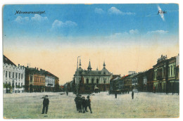 RO 06 - 24374 SIGHET, Maramures, Market, Romania - Old Postcard, CENSOR - Used - 1917 - Rumania