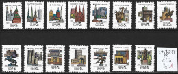 RUSSIE 5708 à 22 ** Côte 3 € - Unused Stamps