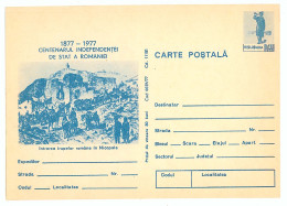 IP 77 A - 39 Centenary Independence Of Romania - Stationery - Unused - 1977 - Postal Stationery