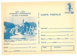 IP 77 A - 38 Centenary Independence Of Romania - Stationery - Unused - 1977 - Interi Postali