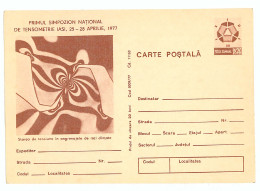 IP 77 A - 9b  National Symposium On Tensometry - Stationery - Unused - 1977 - Enteros Postales