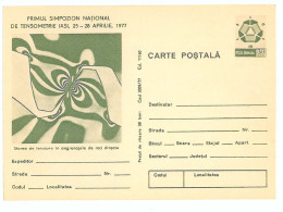 IP 77 A - 9a National Symposium On Tensometry - Stationery - Unused - 1977 - Interi Postali