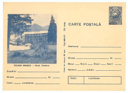 IP 77 A - 1 POIANA BRASOV - Stationery - Unused - 1977 - Enteros Postales