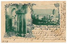 GER 44 - 5714 BAD HERSFELD, Litho, Germany - Old Postcard - Used - 1899 - Bad Hersfeld