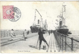 Japon, Yokohama , Plank, Harbour, Stamp,  1909, 2 Scans - Yokohama
