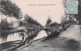 Livry Gargan -  Gargan - Les Bords Du Canal -  Peniches -  CPA °J - Livry Gargan