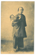 CH 83 - 17780 ETHNICS, Woman & Child, China - Old Postcard - Unused - China