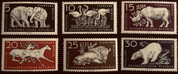 DDR 1956  REAPERTURA DEL PARQUE ZOOLOGICO DE BERLIN ** - Unused Stamps