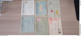 AUSTRIA (LOT-14) > POSTAL HISTORY > 4 Regular And 2 Registered Covers From Empire And 1st Republic Periods - Storia Postale