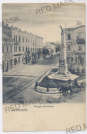 UK 25 - 11956 CZERNOWITZ, Bukowina, Ukraine, Market, Statue - Old Postcard - Unused - Ukraine