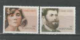 Portugal 1994 “Personajes: Oliveira Martins - Florbela Espanca” MNH/** - Unused Stamps