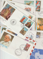 World Travels Of Pope John Paul II - 50 Covers. Postal Weight Approx 270 Gramms. Please Read Sales Conditions  - Päpste