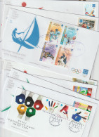 Olympic Games In Athens 2004 - Ten Covers, Looks Like FDC. Postal Weight Approx 0,09 Kg. Please Read Sales Con - Ete 2004: Athènes