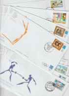 Olympic Games In Athens 2004 - Ten Covers, Looks Like FDC. Postal Weight Approx 0,09 Kg. Please Read Sales Con - Zomer 2004: Athene