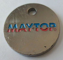 Jeton De Caddie - MAYTOP - En Métal - (1) - - Moneda Carro