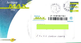 LETTRE MAX PRIORITAIRE 20G OBLITERE CACHET ROND #824# - Listos A Ser Enviados: Otros (1995-...)