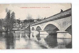 AUBETERRE SUR DRONNE - Le Grand Pont - Très Bon état - Altri & Non Classificati