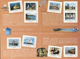 Feuillet Collector La Bretagne La France Comme J Aime Série 3 France 2011 IDT L P 20gr 10 Timbres Autoadhésifs N°92 - Collectors