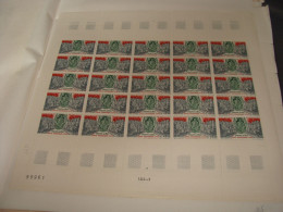 N° 1577 En Feuille De 25 Timbres  Entières Neuves - Feuilles Complètes