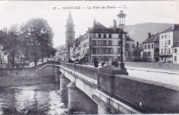 88 - SAINT DIE - Le Pont De Pierre - Saint Die