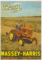 AGRICOLE TRACTEUR MASSEY HARRIS PONY - CARTE POSTALE 10X15 CM - Tractors