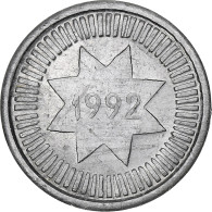 Azerbaïdjan, 10 Qapik, 1992, Aluminium, TTB, KM:2 - Azerbaigian