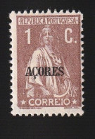 ACR0505- AÇORES 1918_ 21 Nº 164- MH - Açores