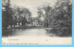 Rotterdam-Zuid-Holland-1905-Gezicht In Het Park-Uitg.Dr.Trenkler  Co, Leipzig, 1904 - Rotterdam