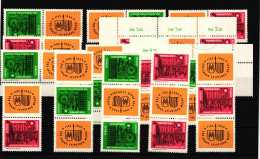 DDR W ZD 118-S ZD 51 Postfrisch Alle Zusammendrucke Außer W ZD 123 #HJ379 - Zusammendrucke