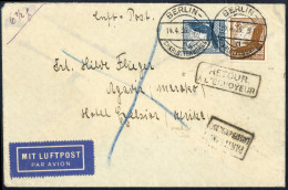 Luftfahrt, Flugpost, Deutsche Flugpost Bis 1950, 1936, Brief - Unclassified