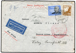 Luftfahrt, Flugpost, Deutsche Flugpost Bis 1950, 1936, Brief - Ohne Zuordnung