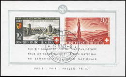 Schweiz, 1942, Bl. 7, Gestempelt - Other & Unclassified