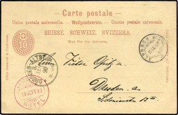 Schweiz, 1890, Brief - Other & Unclassified