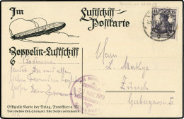 Zeppelin, Zeppelinpost LZ126-ZR3, Deutsche Zeppelinpost, 1919, ... - Zeppelines