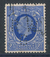 GB N°191 Perforé  R W G - Perfins