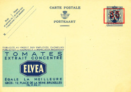 BELGIUM PPS SBEP 4A  "SURCHARGE A LA PEDALE " 35C/50C "187A" ELVEA UNUSED - Publibels