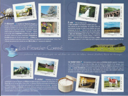 Feuillet Collector La Franche Comté La France Comme J Aime Série 3 France 2011 IDT L P 20gr 10 Timbres Autoadhésifs N°96 - Collectors