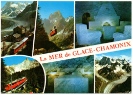CHAMONIX-MONT-BLANC. Première Ville Olympique D'hiver (1924). La Mer De Glace. - Chamonix-Mont-Blanc