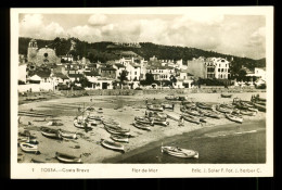 Espana Costa Brava Tossa Flor De Mar ( Formato 9cm X 14cm ) - Other & Unclassified