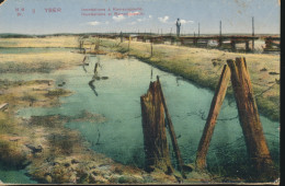 YSER  INONDATIONS A RAMSCAPPELLE.  2 SCANS - War 1914-18