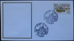 L003 Cachet Temporaire L'Aigle 61 Orne Anniversaire De La Libération 20 21 Août 1994 - Commemorative Postmarks