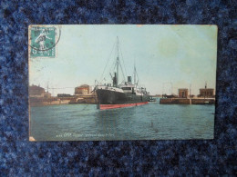 KB01/1095-Cette Vapeur Entrant Dans Le Port 1907 - Sete (Cette)