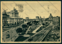 Roma Città Monumento Vittorio Emanuele II FG Cartolina VK2297 - Andere & Zonder Classificatie