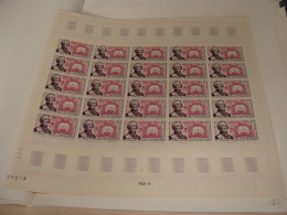 N° 1699 En Feuille De 25 Timbres  Entières Neuves - Feuilles Complètes