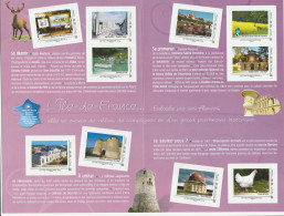 Feuillet Collector L Ile De France La France Comme J Aime Série 3 France 2011 IDT L P 20gr 10 Timbres Autoadhésifs N°99 - Collectors