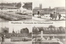 Magdeburg  1977 Promenade - Magdeburg